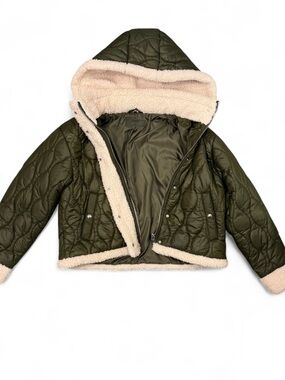 Blank NYC Military Style Sherpa Lined Jacket